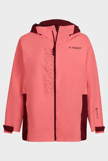 Жіноча червона вітровка Terrex GORE-TEX Paclite з капюшоном 2XL - изображение 8