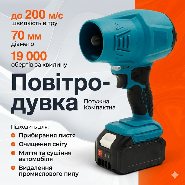 Аккумуляторный садовый набор 4в1 ветродуйка секатор триммер и цепная пила 21V с двумя аккумуляторами - изображение 4