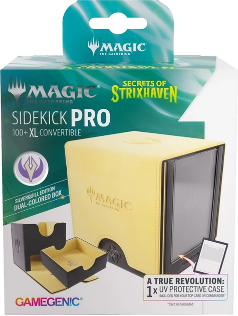 Pudełko na karty Gamegenic Magic the Gathering - Sekrety Strixhaven - Sidekick PRO 100+ XL - Silverquill (4251715423684) - obraz 8