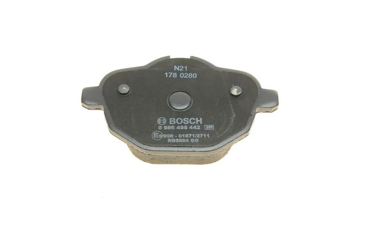 Гальмівні колодки BOSCH 0986495442 BMW 7 Series, 5 Series, X3, X4 34206879857, 34212788284, 34216788284 - зображення 4