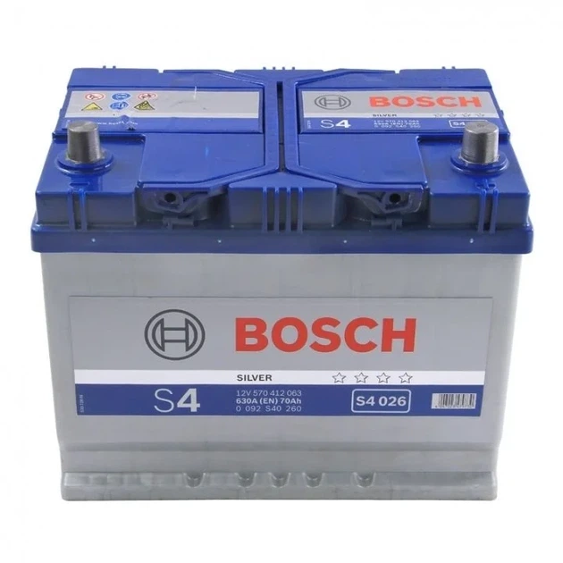 Акумулятор BOSCH 0092S40260 Hyundai Santa Fe, IX55, Terracan, H-1, Tucson, H100, Sonata, I40; Toyota Avalon; Lexus GS, RX; Nissan Murano; Suzuki Grand Vitara; Infiniti M, Q 2880017121, 2880003044, R20218520 - изображение 5