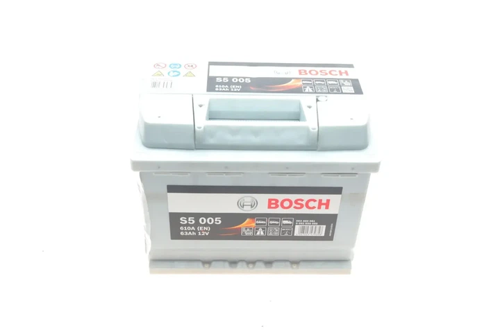 Акумулятор BOSCH 0092S50050 Volvo S40, V40, V90, S60; Seat Cordoba; Alfa Romeo 156, 164; Volkswagen Transporter, Golf, Scirocco; Fiat Tipo, Doblo; Honda CR-V; Peugeot 807, 3008 30658161, 7701376964, 7711238597 - изображение 6