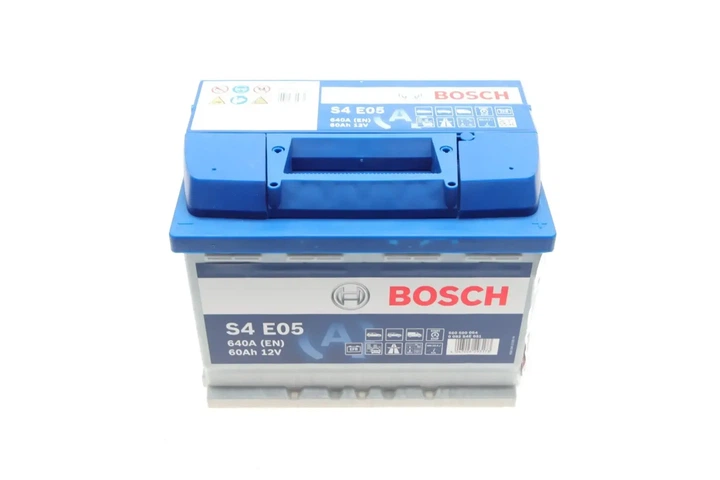 Акумулятор BOSCH 0092S4E051 Citroen C4, C3, C2; Honda CR-V, Jazz; Nissan Note; Mazda 6; Peugeot Bipper, 308; Volkswagen Jetta; Chevrolet Aveo; Opel Combo; Seat Leon, Ibiza; Fiat Punto 8671004004, 1606213680, JZW915105AB - изображение 7
