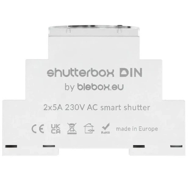 Модуль керування ролетами Blebox shutterbox din (5900168580541) - зображення 2