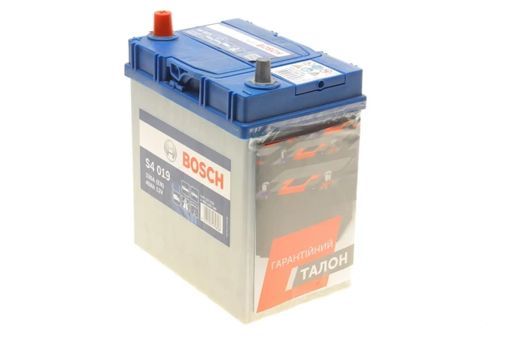 Акумулятор BOSCH 0092S40190 Suzuki Swift, Vitara, Liana; Toyota Yaris; Honda Jazz, Civic; Mitsubishi Colt 060518520A, 2880024030, 3361073010 - изображение 2