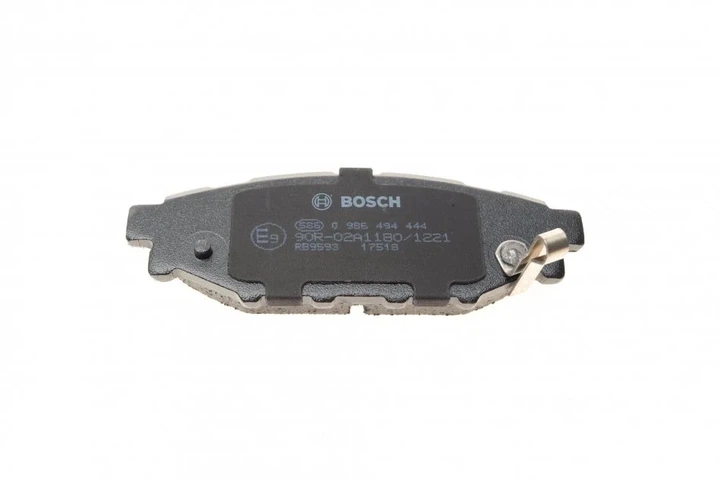 Колодки гальмові BOSCH 0986494444 Subaru Impreza, Forester, Legacy, Outback, XV 26696FJ000, 26696AG031, 26696AG010 - зображення 4