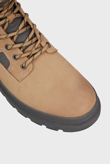 Чоловічі бежеві нубукові черевики Arron Lace Mid M G-Star RAW 42 D25773,01 - изображение 5