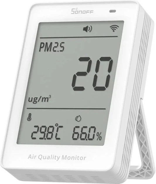 Вимірювач якості повітря Sonoff AirGuard PM2.5 SAWF-07P (6920075743265) - зображення 2