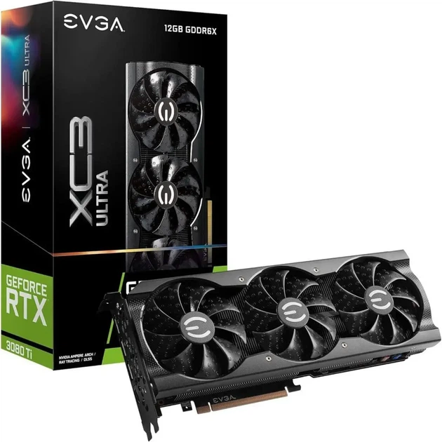 Видеокарта EVGA GeForce RTX 3080 Ti XC3 ULTRA GAMING 12GB (12G-P5-3955-KR) - Фото 4 Видеокарта EVGA GeForce RTX 3080 Ti XC3 ULTRA GAMING 12GB (12G-P5-3955-KR) - изображение 4