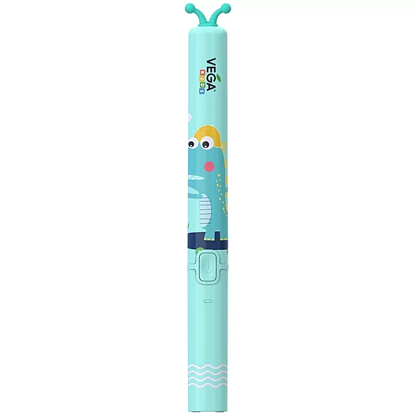 Электрическая зубная щетка Vega Kids VK-500 Голубой (5433-39813) - изображение 2