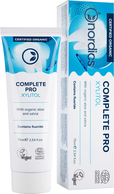 Зубна натуральна паста Nordics освіжаюча Cosmos Natural Morning Fresh 75 м (6154-49115) - Фото 1 Зубна натуральна паста Nordics освіжаюча Cosmos Natural Morning Fresh 75 м (6154-49115) - зображення 1