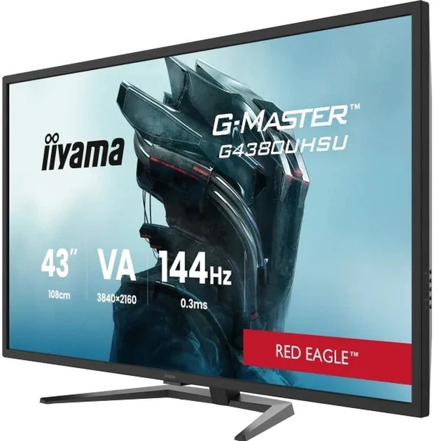 Monitor 42.5" iiyama G-Master G4380UHSU-B2 (4948570125630) - obraz 3