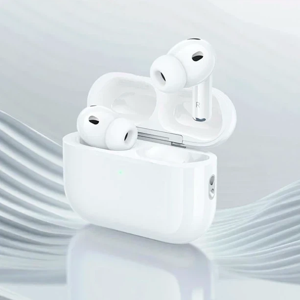 Навушники Bluetooth Hoco EW97 True Wireless з активним шумопоглинанням білі - Фото 5 Навушники Bluetooth Hoco EW97 True Wireless з активним шумопоглинанням білі - зображення 5