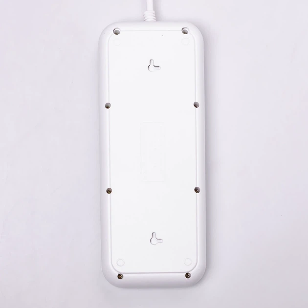 Мережевий фільтр подовжувач 8 розеток 2500 Вт 3 USB 1 Type-C 2.8 м білий F20U - Фото 4 Мережевий фільтр подовжувач 8 розеток 2500 Вт 3 USB 1 Type-C 2.8 м білий F20U - зображення 4