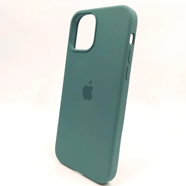 Чохол силіконовий Full Cover для iPhone 13 Pro Max темно-зелений із захистом камери та посиленими кутами Pine Green - Фото 5 Чохол силіконовий Full Cover для iPhone 13 Pro Max темно-зелений із захистом камери та посиленими кутами Pine Green - зображення 5