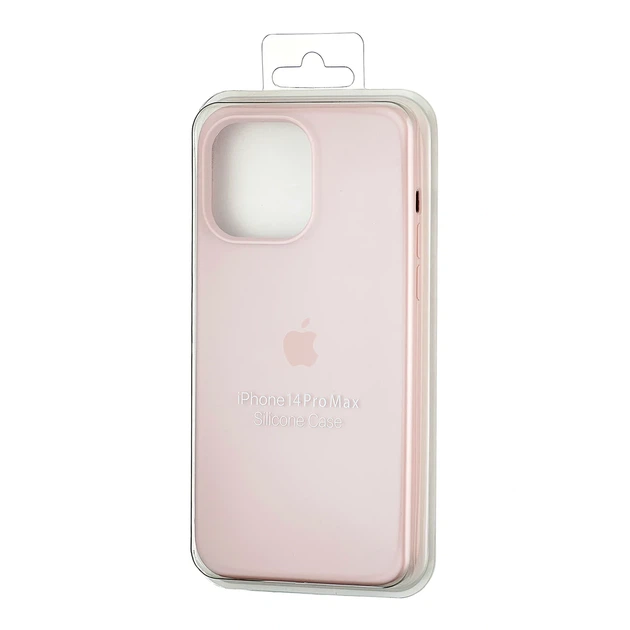 Чохол силіконовий Full Cover для iPhone 14 Pro Max захист камери рожевий пісок - зображення 2