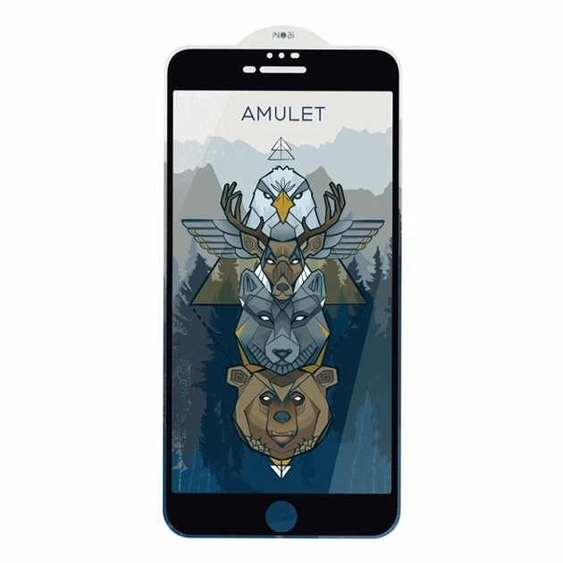 Защитное стекло AMULET 2.5D HD Antistatic черное 0.33мм для iPhone 7 Plus 8 Plus - Фото 1 Защитное стекло AMULET 2.5D HD Antistatic черное 0.33мм для iPhone 7 Plus 8 Plus - изображение 1