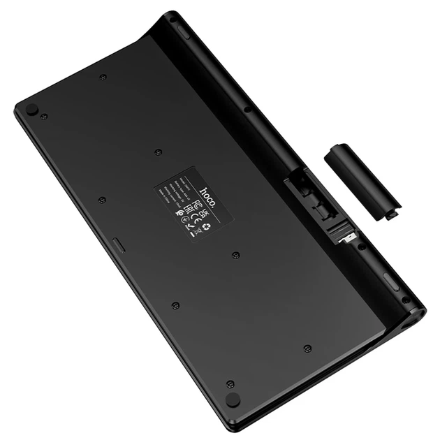 Бездротова міні клавіатура Hoco GM70 Dragon 2.4G USB 78 клавіш чорний ABS пластик для комп'ютера та Smart TV - зображення 3