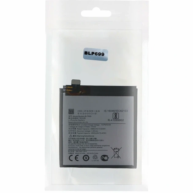 Аккумулятор Li-Pol 3880mAh 3,85V для OnePlus 7 Pro класс AAAA - Фото 2 Аккумулятор Li-Pol 3880mAh 3,85V для OnePlus 7 Pro класс AAAA - изображение 2