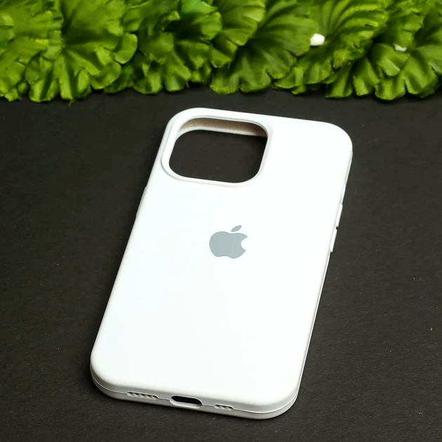 Чехол силиконовый Full Cover для iPhone 13 Pro защита камеры белый - Фото 8 Чехол силиконовый Full Cover для iPhone 13 Pro защита камеры белый - изображение 8