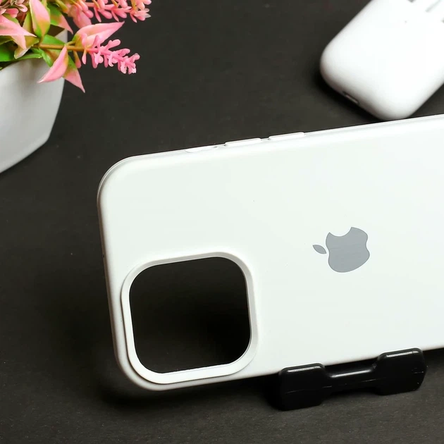 Чехол силиконовый Full Cover для iPhone 14 Pro Max защита камеры белый - Фото 8 Чехол силиконовый Full Cover для iPhone 14 Pro Max защита камеры белый - изображение 8