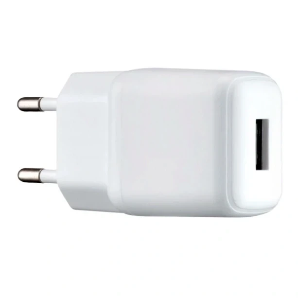 Мережевий зарядний пристрій Hoco C96A 5V 2.1A Micro USB 1 порт білий вогнетривкий PC ABS - зображення 8