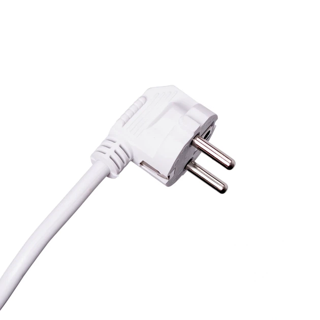 Мережевий фільтр подовжувач 6 розеток 4 USB 1 Type-C 3 м 2500 Вт білий термостійкий ABS F06U - зображення 6