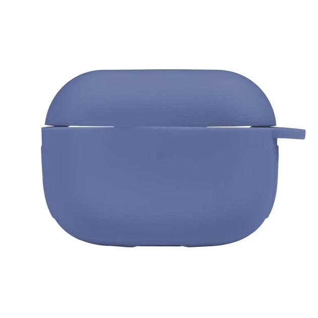 Силіконовий футляр з карабіном для Airpods Pro 2 колір 15.Dark grey захисний легкий компактний - зображення 6