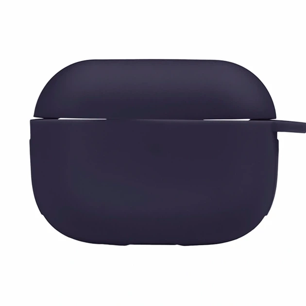 Силіконовий футляр з карабіном для Airpods Pro 80мм 90мм 30мм колір темно-синій - Фото 1 Силіконовий футляр з карабіном для Airpods Pro 80мм 90мм 30мм колір темно-синій - зображення 1