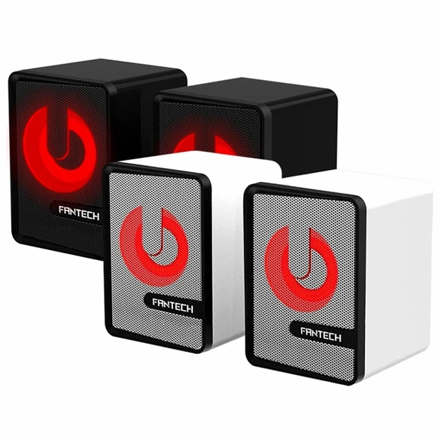 Компьютерные колонки Fantech GS203 Beat 6Вт 70х68х92мм USB AUX черные для игр и музыки - изображение 2