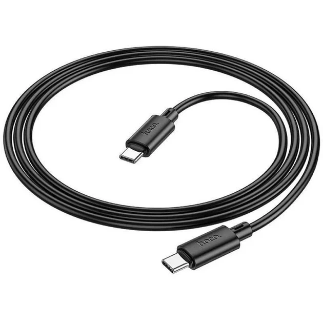 Кабель USB Type-C 60W 2m для заряджання та передачі даних чорний Hoco X88 Gratified - Фото 6 Кабель USB Type-C 60W 2m для заряджання та передачі даних чорний Hoco X88 Gratified - зображення 6
