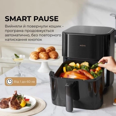 Мультипечь MOVA AeroChef FD10s Pro Black (VFF12A-BL-S) - изображение 10