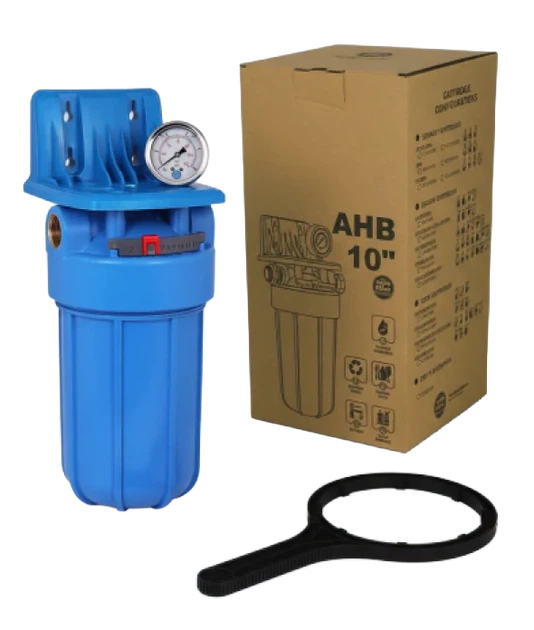 Корпус фильтра Big Blue 10" с манометром FH10B1-B-WB - изображение 4