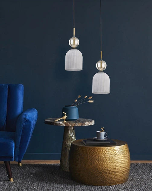 Підвісний світильник, люстра TK Lighting 11020 Sophia E14 1x10W IP20 янтарний - зображення 2