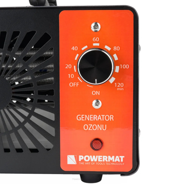 Генератор озона POWERMAT PM-GOZ-60T с таймером для очистки воздуха и помещений - изображение 4