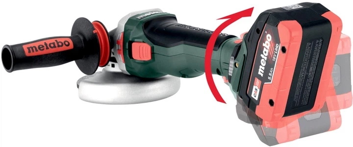 Аккумуляторная бесщеточная угловая шлифмашина Metabo WB 18 LTX BL 15-125 Quick 18V (601730850) - Фото 1 Аккумуляторная бесщеточная угловая шлифмашина Metabo WB 18 LTX BL 15-125 Quick 18V (601730850) - изображение 1