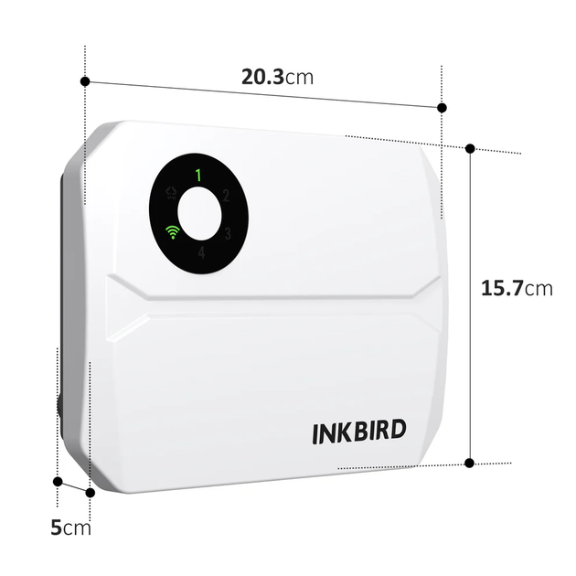 Контролер поливу Inkbird IIC-400-WIFI на 4 зони із Wi-Fi | керування через додаток, 4 цикли, підтримка датчика дощу, ручний та автоматичний режими - изображение 7
