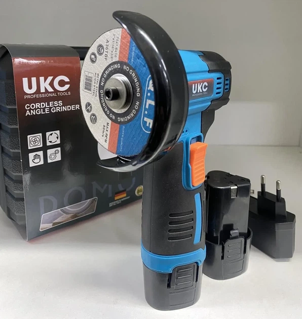 Болгарка міні акумуляторна портативна 2 battery Tools ART 10011 у кейсі - Фото 1 Болгарка міні акумуляторна портативна 2 battery Tools ART 10011 у кейсі - зображення 1