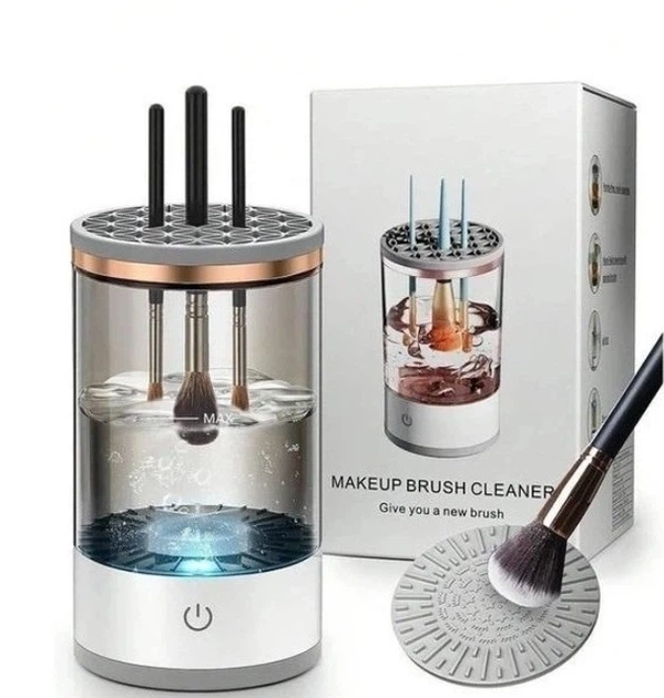 Портативный очиститель для кисточек MAKEUP BRUSH CLEANER ART 9516 для мытья и сушки макияжных аксессуаров - Фото 2 Портативный очиститель для кисточек MAKEUP BRUSH CLEANER ART 9516 для мытья и сушки макияжных аксессуаров - изображение 2