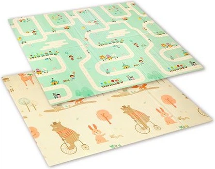Mata piankowa edukacyjna BabyOno XPE 180 x 200 cm 1480 (5901435415726) - obraz 2