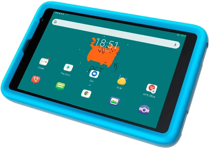 Планшет 8" Blackview Tab 6 Kids 3/32Gb 4G 4 ядра Android 11 5580 mAh Donut Blue - изображение 4