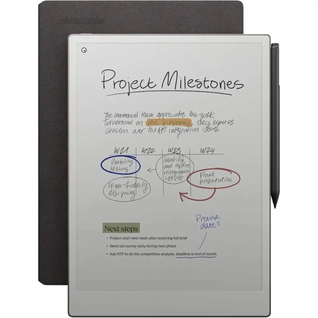 Електронна книга reMarkable Paper Pro Bundle with Folio (RM83C-1001NW) - Фото 1 Електронна книга reMarkable Paper Pro Bundle with Folio (RM83C-1001NW) - зображення 1