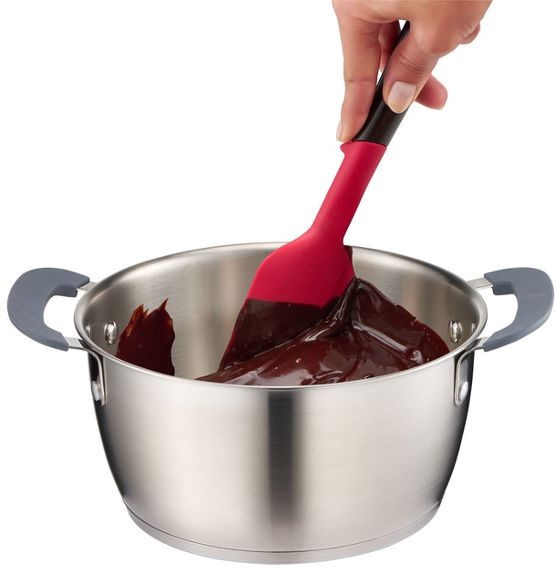 Лопатка силіконова Tefal Ingenio Чорний з червоним (K2064614) - зображення 4