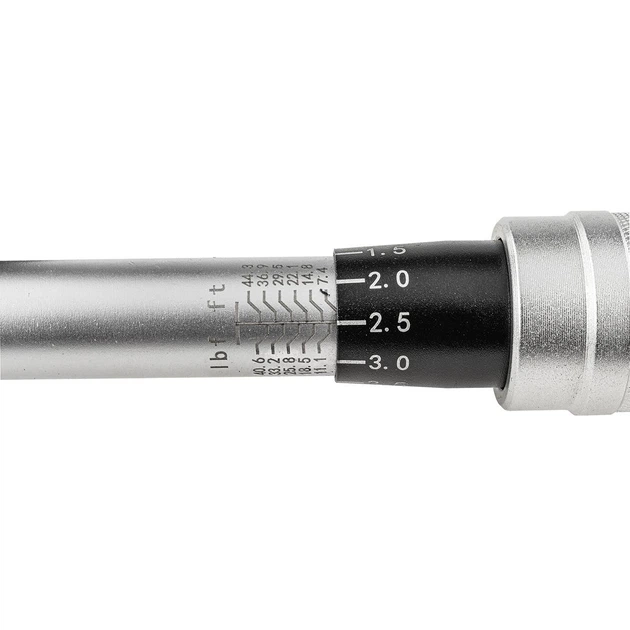 Динамометричний ключ Falcon 3/8″ (10-60 Нm) 322 мм з блокуванням (двонапрямний) Falcon F07243 - зображення 9