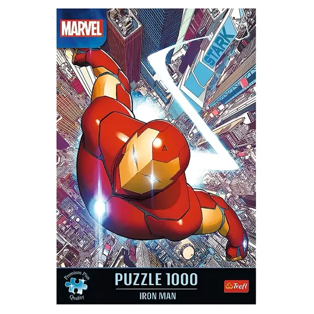 Пазли Trefl Marvel Залізна людина 1000 ел (10862) - изображение 3