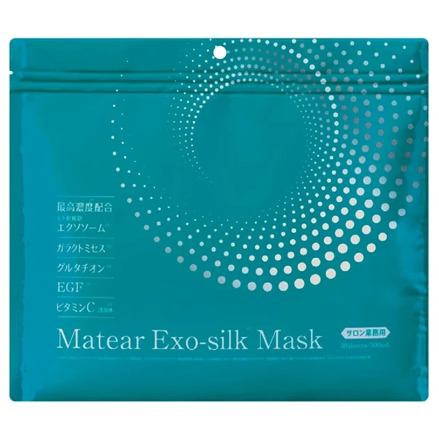 Шовкова маска Ever-Mate Matear Exo-silk Mask з екзосомами 30 шт - Фото 1 Шовкова маска Ever-Mate Matear Exo-silk Mask з екзосомами 30 шт - зображення 1
