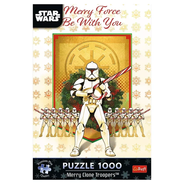 Пазли Trefl Premium Plus Star Wars Веселий клон-штурмовик 1000 ел (12086) - Фото 2 Пазли Trefl Premium Plus Star Wars Веселий клон-штурмовик 1000 ел (12086) - изображение 2