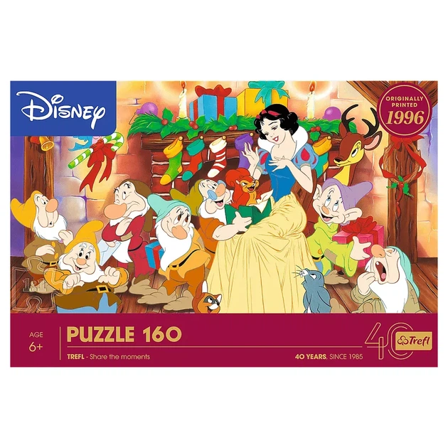 Пазли Trefl Disney Казкове Різдво 160 ел (40057) - Фото 3 Пазли Trefl Disney Казкове Різдво 160 ел (40057) - изображение 3