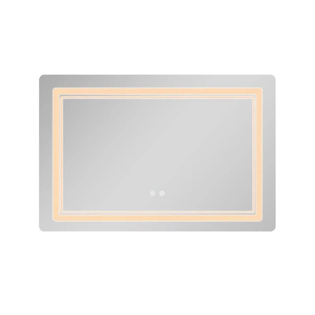 Зеркало Qtap Cardinal (CA2) 800х600 с LED-подсветкой Touch, с антизапотеванием, с диммером, рег. темп цвета (3000-6500K) - изображение 5