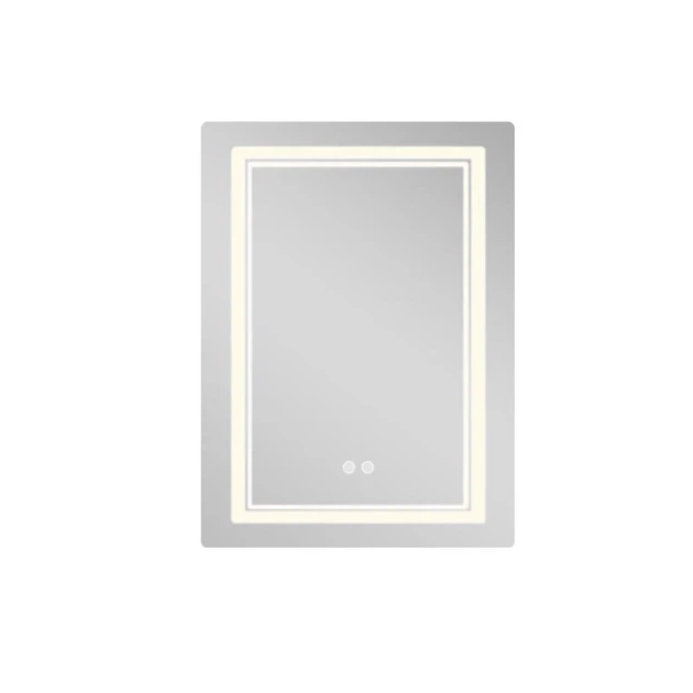 Зеркало Qtap Cardinal (CA2) 600х800 с LED-подсветкой Touch, с антизапотеванием, с диммером, рег. темп цвета (3000-6500K) - изображение 5
